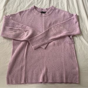 Something Navy pink sweater from Nordstrom collab